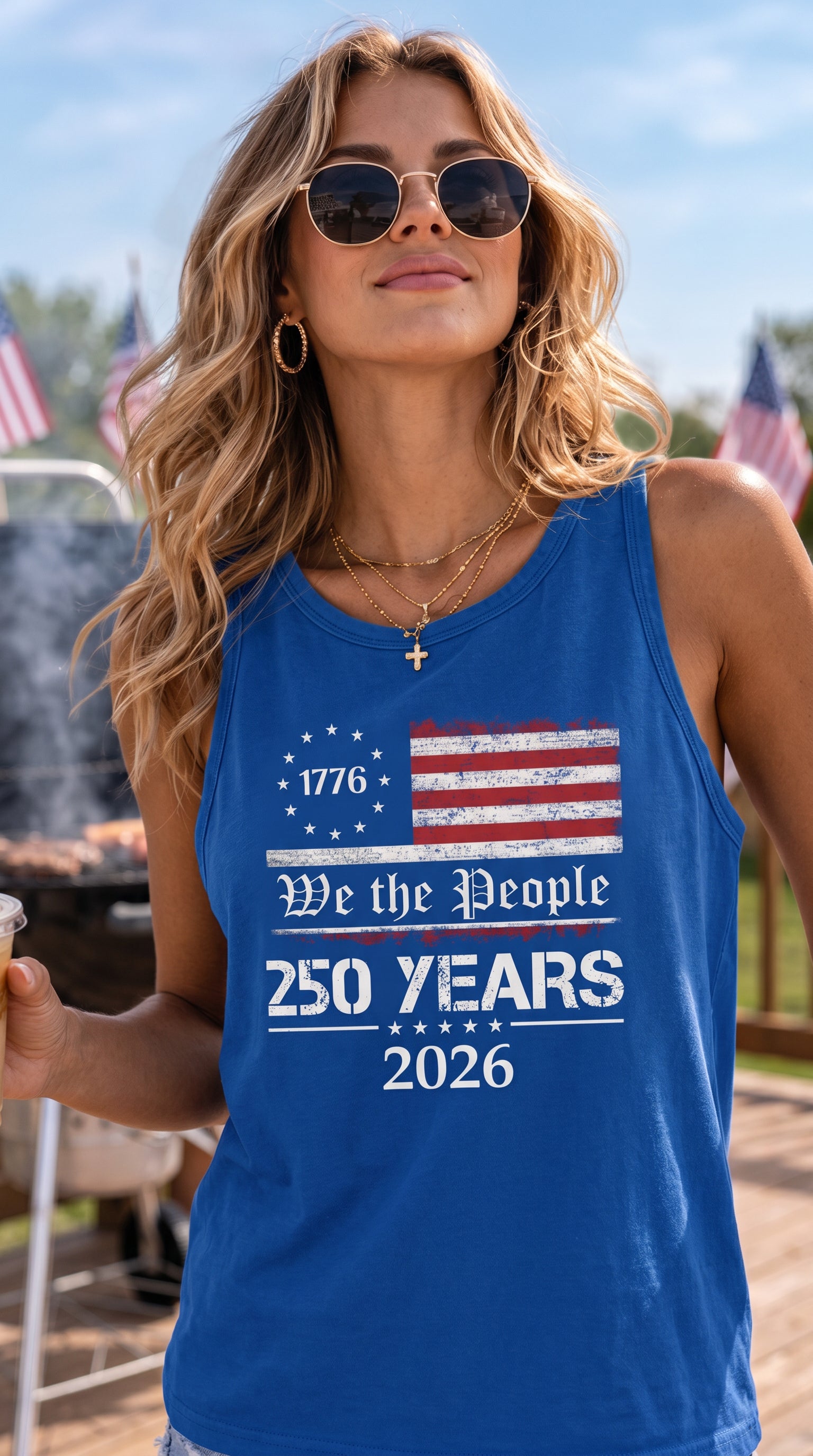 We the People 250 Years 2026 Tank Top