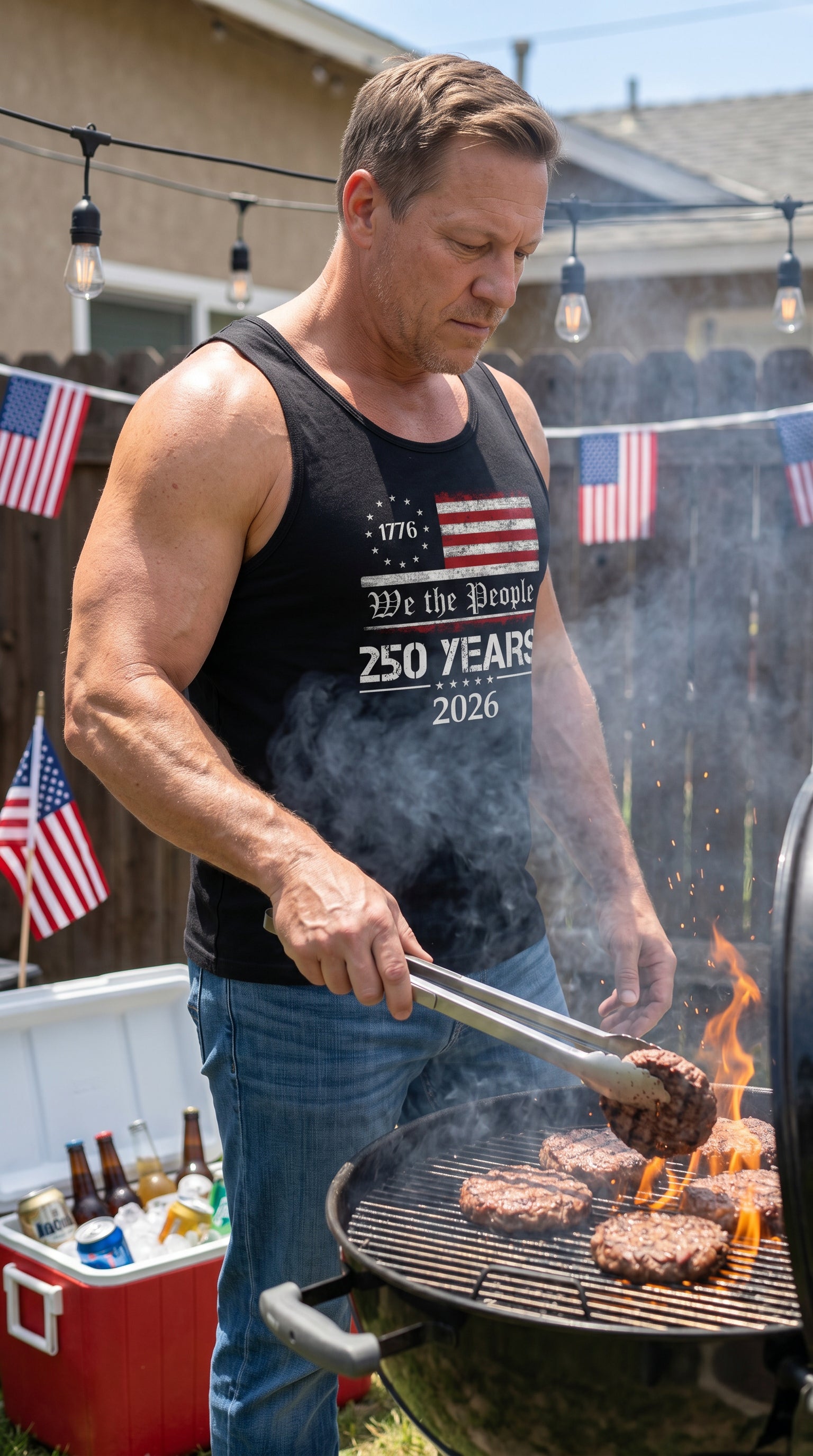 We the People 250 Years 2026 Tank Top